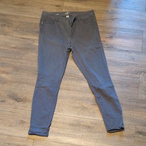 LOFT Dark Gray Skinny Pants
